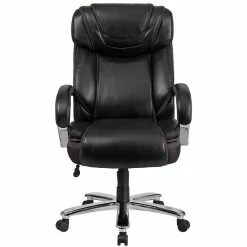 Emma+Oliver Emma And Oliver 500 Lb. Big & Tall Black LeatherSoft Ergonomic Office Chair With Extra Wide Seat -Emma+Oliver shop unnamed file 119
