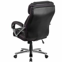 Emma+Oliver Emma And Oliver 500 Lb. Big & Tall Black LeatherSoft Ergonomic Office Chair With Extra Wide Seat -Emma+Oliver shop unnamed file 120