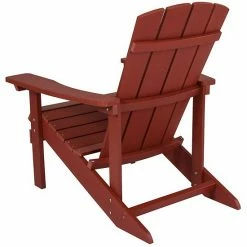 Emma+Oliver Emma And Oliver Set Of 2 Outdoor Green All-Weather Poly Resin Wood Adirondack Chairs Slate Gray -Emma+Oliver shop unnamed file 1218