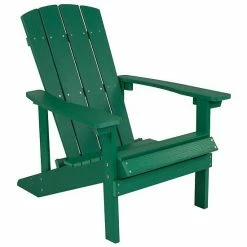 Emma+Oliver Emma And Oliver Outdoor Teak All-Weather Poly Resin Wood Adirondack Chair Blue -Emma+Oliver shop unnamed file 1245