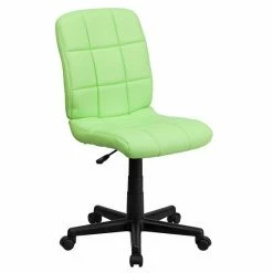 Emma+Oliver Emma And Oliver Mid-Back Gray Quilted Vinyl Swivel Task Office Chair - Home Office Chair -Emma+Oliver shop unnamed file 1355