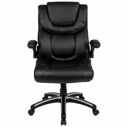 Emma+Oliver Emma And Oliver High Back Black LeatherSoft Executive Swivel Office Chair With Open Arms -Emma+Oliver shop unnamed file 139