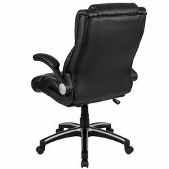 Emma+Oliver Emma And Oliver High Back Black LeatherSoft Executive Swivel Office Chair With Open Arms -Emma+Oliver shop unnamed file 140