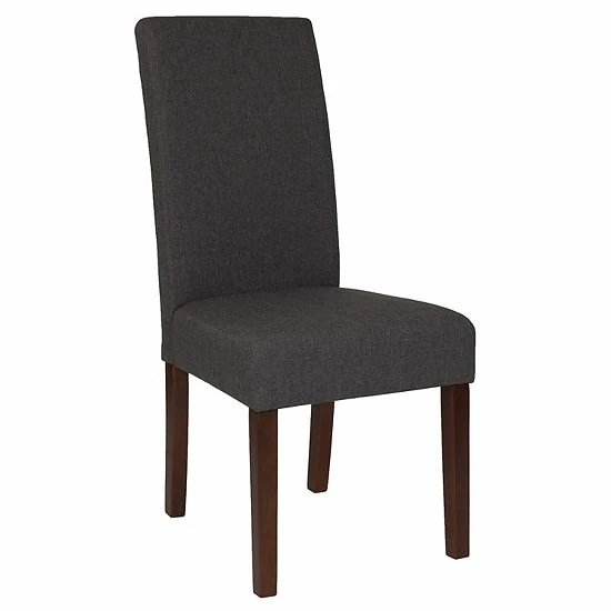 Emma+Oliver Emma and Oliver Brown LeatherSoft Parsons Chair with Mahogany Legs Emma+Oliver Emma And Oliver Brown LeatherSoft Parsons Chair With Mahogany Legs -Emma+Oliver shop unnamed file 1474