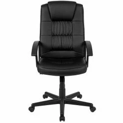 Emma+Oliver Emma And Oliver High Back Black LeatherSoft Task Chair With Arms - Desk Chair, BIFMA Certified -Emma+Oliver shop unnamed file 151