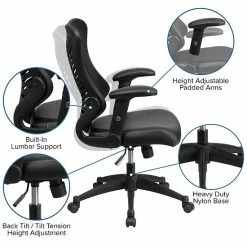 Emma+Oliver Emma And Oliver High Back Designer Black Mesh Executive Ergonomic Office Chair With Arms 13 Emma+Oliver Emma And Oliver High Back Designer Black Mesh Executive Ergonomic Office Chair With Arms -Emma+Oliver shop unnamed file 1519