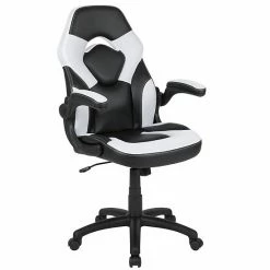 Emma+Oliver Emma And Oliver Z100 Gaming Racing PC Chair With Flip-up Arms, Red/Black LeatherSoft -Emma+Oliver shop unnamed file 158