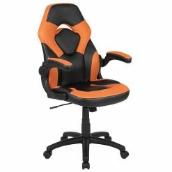 Emma+Oliver Emma And Oliver Z100 Gaming Racing PC Chair With Flip-up Arms, Red/Black LeatherSoft -Emma+Oliver shop unnamed file 160
