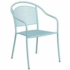 Emma+Oliver Emma And Oliver Commercial Grade 30" Round Sky Blue Folding Patio Table Set-4 Round Back Chairs 4 Emma+Oliver Emma And Oliver Commercial Grade 30" Round Sky Blue Folding Patio Table Set-4 Round Back Chairs -Emma+Oliver shop unnamed file 1620