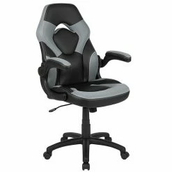 Emma+Oliver Emma And Oliver Z100 Gaming Racing PC Chair With Flip-up Arms, Red/Black LeatherSoft -Emma+Oliver shop unnamed file 165