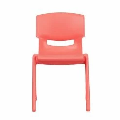 Emma+Oliver Emma And Oliver 4 Pack Red Plastic Stack School Chair With 13.25"H Seat, K-2 School Chair -Emma+Oliver shop unnamed file 1651