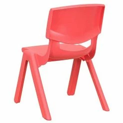 Emma+Oliver Emma And Oliver 4 Pack Red Plastic Stackable School Chair With 10.5"H Seat, Preschool Chair 4 Emma+Oliver Emma And Oliver 4 Pack Red Plastic Stackable School Chair With 10.5"H Seat, Preschool Chair -Emma+Oliver shop unnamed file 1672