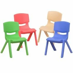 Emma+Oliver Emma And Oliver 4 Pack Red Plastic Stackable School Chair With 10.5"H Seat, Preschool Chair 6 Emma+Oliver Emma And Oliver 4 Pack Red Plastic Stackable School Chair With 10.5"H Seat, Preschool Chair -Emma+Oliver shop unnamed file 1674