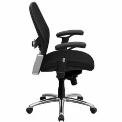 Emma+Oliver Emma And Oliver Mid-Back Black Mesh Executive Office Chair With Knee Tilt And Adjustable Lumbar & Arms 3 Emma+Oliver Emma And Oliver Mid-Back Black Mesh Executive Office Chair With Knee Tilt And Adjustable Lumbar & Arms -Emma+Oliver shop unnamed file 174