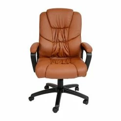 Emma+Oliver Emma And Oliver Big & Tall 400 Lb. Rated Brown LeatherSoft Office Chair - Executive Office Chair -Emma+Oliver shop unnamed file 18