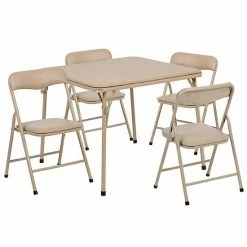 Emma+Oliver Emma And Oliver Kids Gray 5 Piece Folding Activity Table And Chair Set For Home & Daycare -Emma+Oliver shop unnamed file 183
