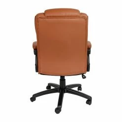 Emma+Oliver Emma And Oliver Big & Tall 400 Lb. Rated Brown LeatherSoft Office Chair - Executive Office Chair -Emma+Oliver shop unnamed file 19