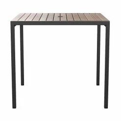 Emma+Oliver Emma And Oliver 35" Square All-Weather Faux Teak Patio Dining Table With Steel Frame - Seats 4 4 Emma+Oliver Emma And Oliver 35" Square All-Weather Faux Teak Patio Dining Table With Steel Frame - Seats 4 -Emma+Oliver shop unnamed file 198