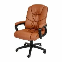 Emma+Oliver Emma And Oliver Big & Tall 400 Lb. Rated Brown LeatherSoft Office Chair - Executive Office Chair -Emma+Oliver shop unnamed file 20