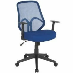 Emma+Oliver Emma And Oliver High Back Navy Mesh Office Chair With Arms -Emma+Oliver shop unnamed file 2020