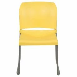 Emma+Oliver Emma And Oliver Home And Office Guest Chair Yellow Full Back Contoured Sled Base Stack Chair 3 Emma+Oliver Emma And Oliver Home And Office Guest Chair Yellow Full Back Contoured Sled Base Stack Chair -Emma+Oliver shop unnamed file 2035
