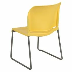 Emma+Oliver Emma And Oliver Home And Office Guest Chair Yellow Full Back Contoured Sled Base Stack Chair 4 Emma+Oliver Emma And Oliver Home And Office Guest Chair Yellow Full Back Contoured Sled Base Stack Chair -Emma+Oliver shop unnamed file 2036