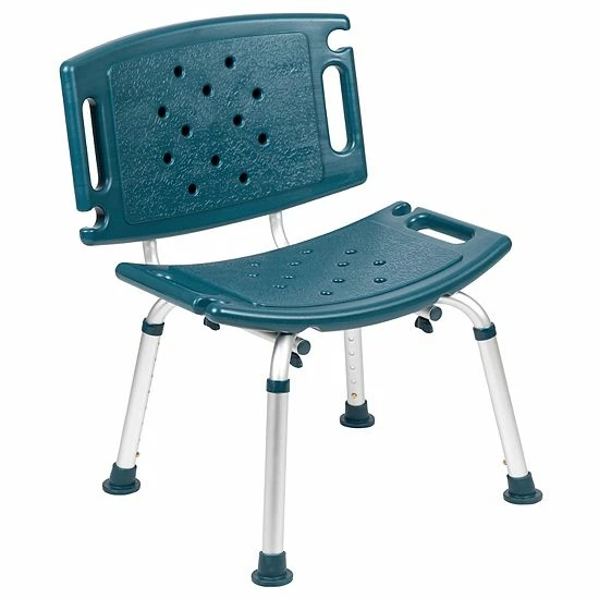 Emma+Oliver Emma and Oliver Tool-Free 300 Lb. Capacity, Adjustable White Bath & Shower Chair with Large Back Emma+Oliver Emma And Oliver Tool-Free 300 Lb. Capacity, Adjustable White Bath & Shower Chair With Large Back -Emma+Oliver shop unnamed file 2067