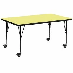 Emma+Oliver Emma And Oliver Mobile 30x72 Grey Thermal Laminate Preschool Activity Table Red 11 Emma+Oliver Emma And Oliver Mobile 30x72 Grey Thermal Laminate Preschool Activity Table Red -Emma+Oliver shop unnamed file 2184
