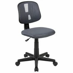 Emma+Oliver Emma And Oliver Mid-Back Gray Mesh Swivel Task Office Chair With Pivot Back, BIFMA Certified -Emma+Oliver shop unnamed file 222