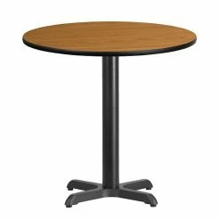 Emma+Oliver Emma And Oliver 30"RD Natural Laminate Table Top With 22"x22" Base 13 Emma+Oliver Emma And Oliver 30"RD Natural Laminate Table Top With 22"x22" Base -Emma+Oliver shop unnamed file 2239