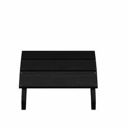 Emma+Oliver Emma And Oliver Black Indoor/Outdoor Poly Resin Adirondack Style Ottoman 3 Emma+Oliver Emma And Oliver Black Indoor/Outdoor Poly Resin Adirondack Style Ottoman -Emma+Oliver shop unnamed file 2259