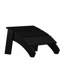 Emma+Oliver Emma And Oliver Black Indoor/Outdoor Poly Resin Adirondack Style Ottoman 6 Emma+Oliver Emma And Oliver Black Indoor/Outdoor Poly Resin Adirondack Style Ottoman -Emma+Oliver shop unnamed file 2262