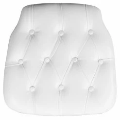 Emma+Oliver Emma And Oliver Indoor Hard Black Tufted Vinyl Chiavari/Dining Chair Cushion -Emma+Oliver shop unnamed file 2269