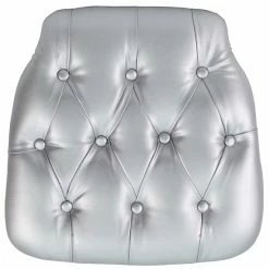 Emma+Oliver Emma And Oliver Indoor Hard Black Tufted Vinyl Chiavari/Dining Chair Cushion -Emma+Oliver shop unnamed file 2271