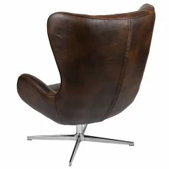 Emma+Oliver Emma And Oliver Home And Office Retro Bomber Jacket LeatherSoft Swivel Wing Accent Chair Black Fabric 4 Emma+Oliver Emma And Oliver Home And Office Retro Bomber Jacket LeatherSoft Swivel Wing Accent Chair Black Fabric -Emma+Oliver shop unnamed file 2313