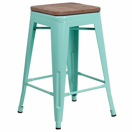 Emma+Oliver Emma and Oliver 24"H Backless Purple Counter Height Stool with Wood Seat Emma+Oliver Emma And Oliver 24"H Backless Purple Counter Height Stool With Wood Seat -Emma+Oliver shop unnamed file 2390