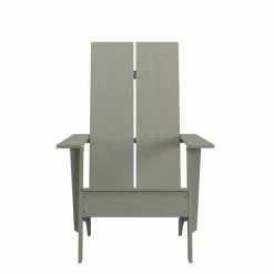 Emma+Oliver Emma And Oliver Set Of 4 White Modern Dual Slat Back Indoor/Outdoor Adirondack Style Chairs -Emma+Oliver shop unnamed file 2448