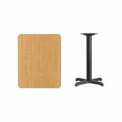 Emma+Oliver Emma And Oliver 24"x30" Rectangular Natural Laminate Table Top With 22"x22" Base 10 Emma+Oliver Emma And Oliver 24"x30" Rectangular Natural Laminate Table Top With 22"x22" Base -Emma+Oliver shop unnamed file 2530