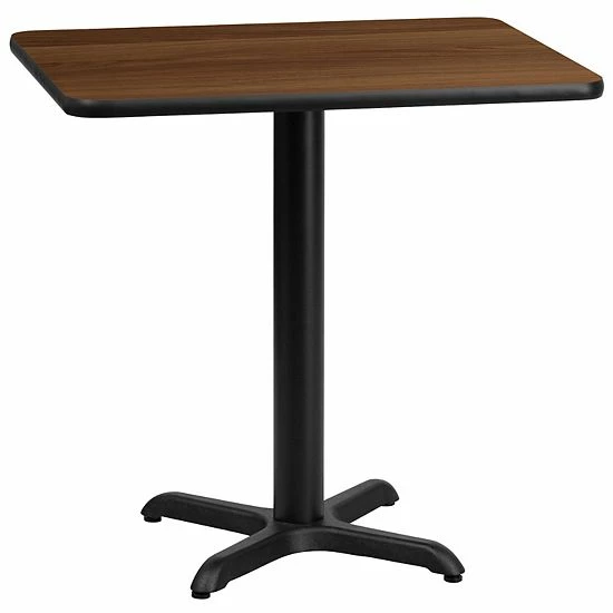 Emma+Oliver Emma And Oliver 24"x30" Rectangular Natural Laminate Table Top With 22"x22" Base 6 Emma+Oliver Emma And Oliver 24"x30" Rectangular Natural Laminate Table Top With 22"x22" Base - Image 6
