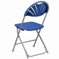 Emma+Oliver Emma And Oliver 8 Pack 650 Lb. Capacity White Plastic Fan Back Folding Chair Black -Emma+Oliver shop unnamed file 2621
