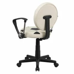 Emma+Oliver Emma And Oliver Soccer Swivel Task Office Chair With Arms Black And White -Emma+Oliver shop unnamed file 2717