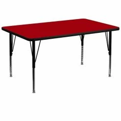 Emma+Oliver Emma And Oliver 36x72 Red Thermal Laminate Preschool Activity Table 5 Emma+Oliver Emma And Oliver 36x72 Red Thermal Laminate Preschool Activity Table -Emma+Oliver shop unnamed file 2840