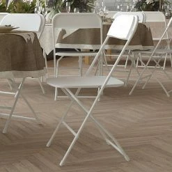 Emma+Oliver Emma And Oliver 4 Pack Of Zia All-Weather, Extra Wide Plastic Folding Chairs In Gray With Metal Frame And 650 Lb. Static Weight Capacity -Emma+Oliver shop unnamed file 2863