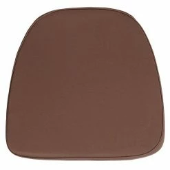 Emma+Oliver Emma And Oliver Indoor Soft Brown Fabric Chiavari/Dining Chair Cushion -Emma+Oliver shop unnamed file 2896