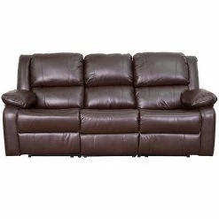 Emma+Oliver Emma And Oliver Brown LeatherSoft Sofa With Two Built-In Recliners 11 Emma+Oliver Emma And Oliver Brown LeatherSoft Sofa With Two Built-In Recliners -Emma+Oliver shop unnamed file 2930