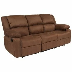 Emma+Oliver Emma And Oliver Brown LeatherSoft Sofa With Two Built-In Recliners 14 Emma+Oliver Emma And Oliver Brown LeatherSoft Sofa With Two Built-In Recliners -Emma+Oliver shop unnamed file 2933
