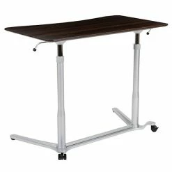 Emma+Oliver Emma And Oliver Sit-Down, Stand-Up Wood Grain Ergonomic Computer Desk - Standing Desk Dark Wood Grain 13 Emma+Oliver Emma And Oliver Sit-Down, Stand-Up Wood Grain Ergonomic Computer Desk - Standing Desk Dark Wood Grain -Emma+Oliver shop unnamed file 2948