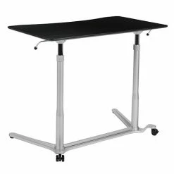 Emma+Oliver Emma And Oliver Sit-Down, Stand-Up Wood Grain Ergonomic Computer Desk - Standing Desk Dark Wood Grain 14 Emma+Oliver Emma And Oliver Sit-Down, Stand-Up Wood Grain Ergonomic Computer Desk - Standing Desk Dark Wood Grain -Emma+Oliver shop unnamed file 2949