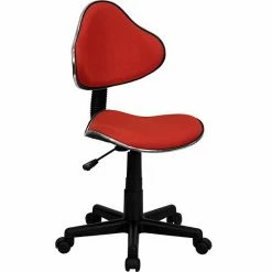 Emma+Oliver Emma And Oliver Pink Fabric Swivel Ergonomic Task Office Chair