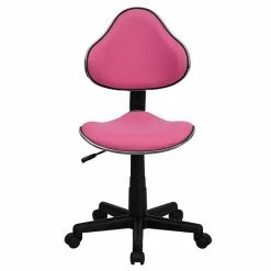 Emma+Oliver Emma And Oliver Pink Fabric Swivel Ergonomic Task Office Chair -Emma+Oliver shop unnamed file 2954